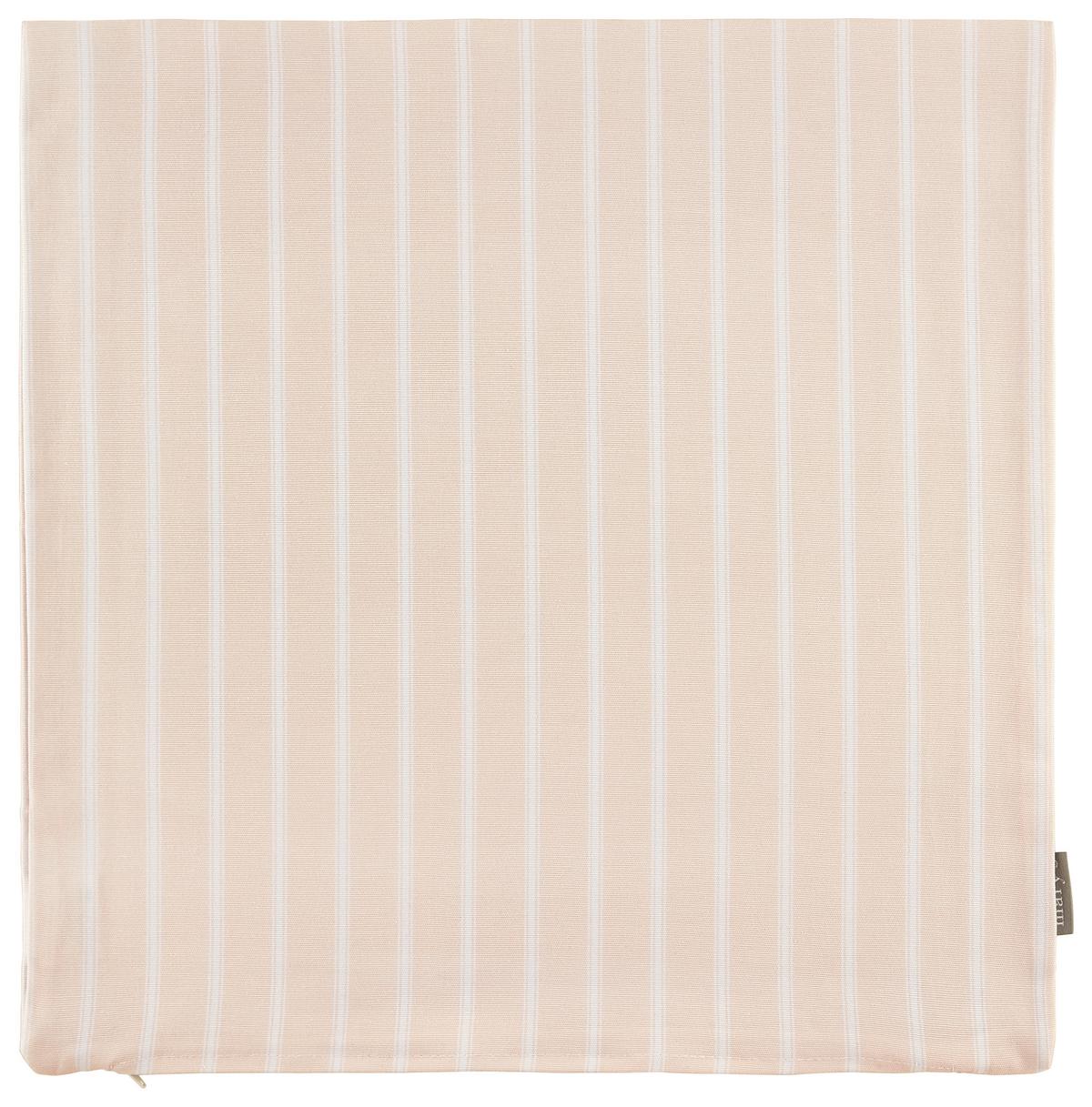 Povlak na polštář Steffi, 50/50cm - bílá/růžová, Konvenční, textil (50/50cm) - Mary's