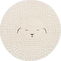 Kinderteppich Eclipse Kids - Creme, Trend, Textil (160cm)