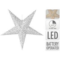 Led Díszlámpa Glitter Star - (60cm)