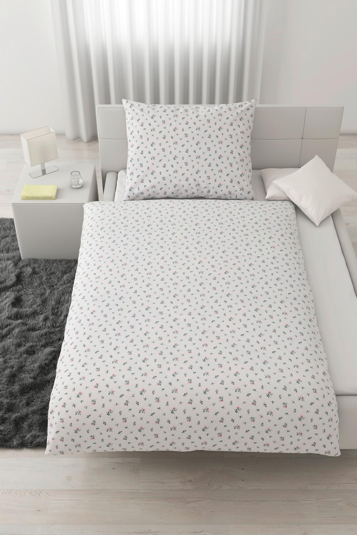 Povlečení Rose, 140/200cm, béžová - béžová, Romantický / Rustikální, textil (140/200cm) - Modern Living