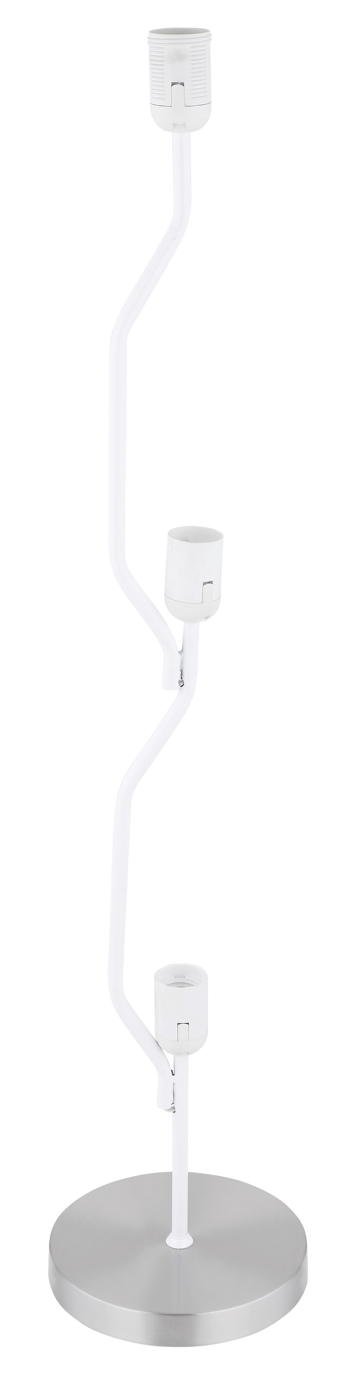 Stehlampe Sandfarben mit Schalter, Länglich - Sandfarben, Basics, Textil/Metall (19/110cm) - Globo