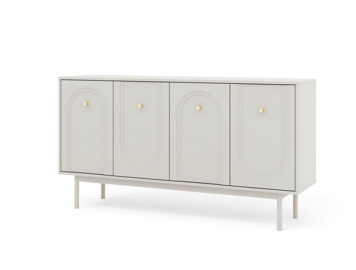 Sideboard Mazoma Kaschmir B: 154cm - Kaschmir, LIFESTYLE, Holzwerkstoff (154/82/39cm) - MID.YOU