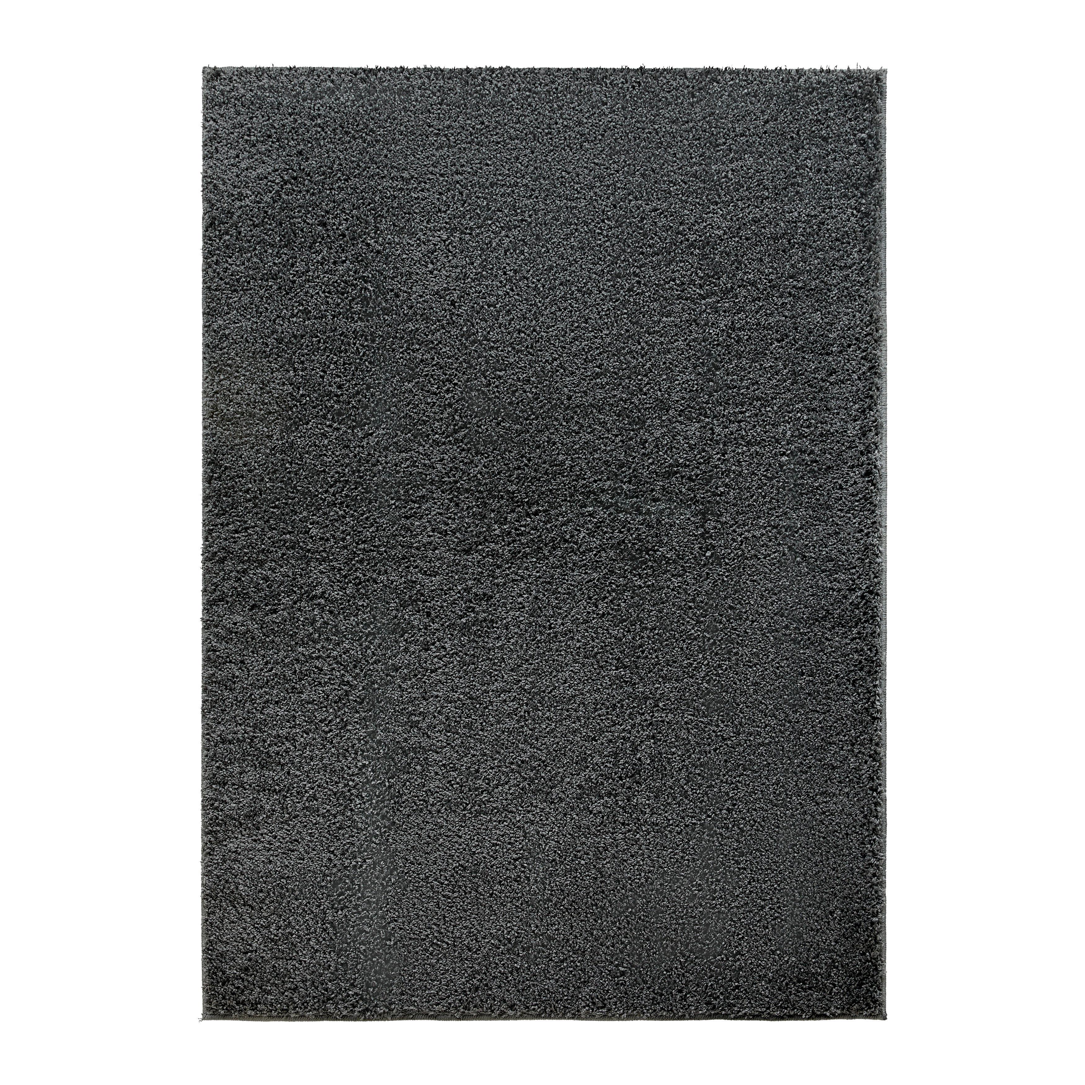 KOBEREC S VYSOKÝM VLASOM Bono 3, 120/175cm, antracit - antracitová, textil (120/175cm) - Based