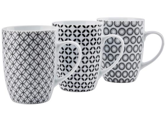 Hrnček Na Kávu Samy - čierna/biela, keramika (8,3/10,5cm) - Mömax modern living Hrnček Na Kávu Samy - čierna/biela, keramika (8,3/10,5cm) - Mömax modern living