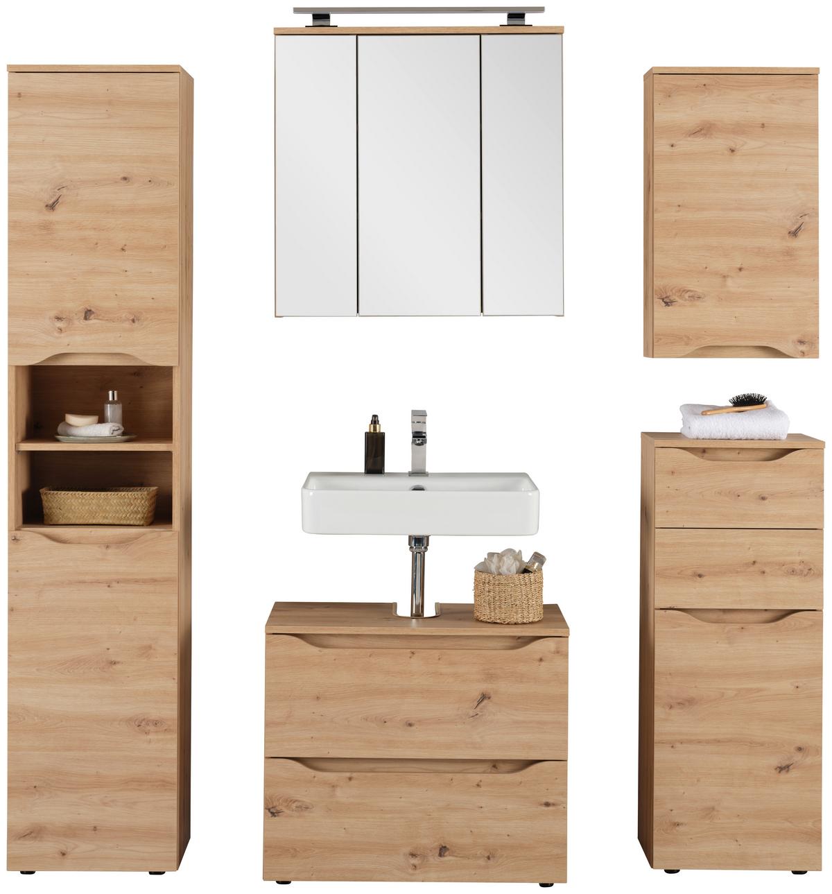 Hängeschrank Giga B: 40 Cm Eichefarben - Eiche Artisan, MODERN, Holzwerkstoff (40/70/20cm)