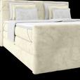 Boxspringbett mit Topper und Bettkasten 180x200 cm Medino - Champagner, KONVENTIONELL, Holz/Holzwerkstoff (180/200cm) - Luca Bessoni