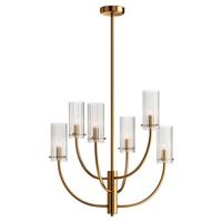 Kronleuchter Arco - Messingfarben, Trend, Glas/Metall (61/44,7/61cm) - MAYTONI