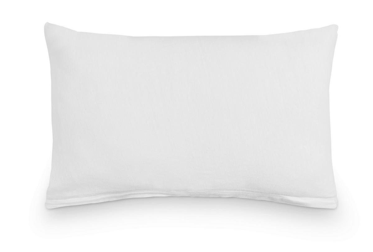 Obliečka na šijový vankúš Felix, 28/44cm, biela - biela, textil (28/44cm) - Modern Living