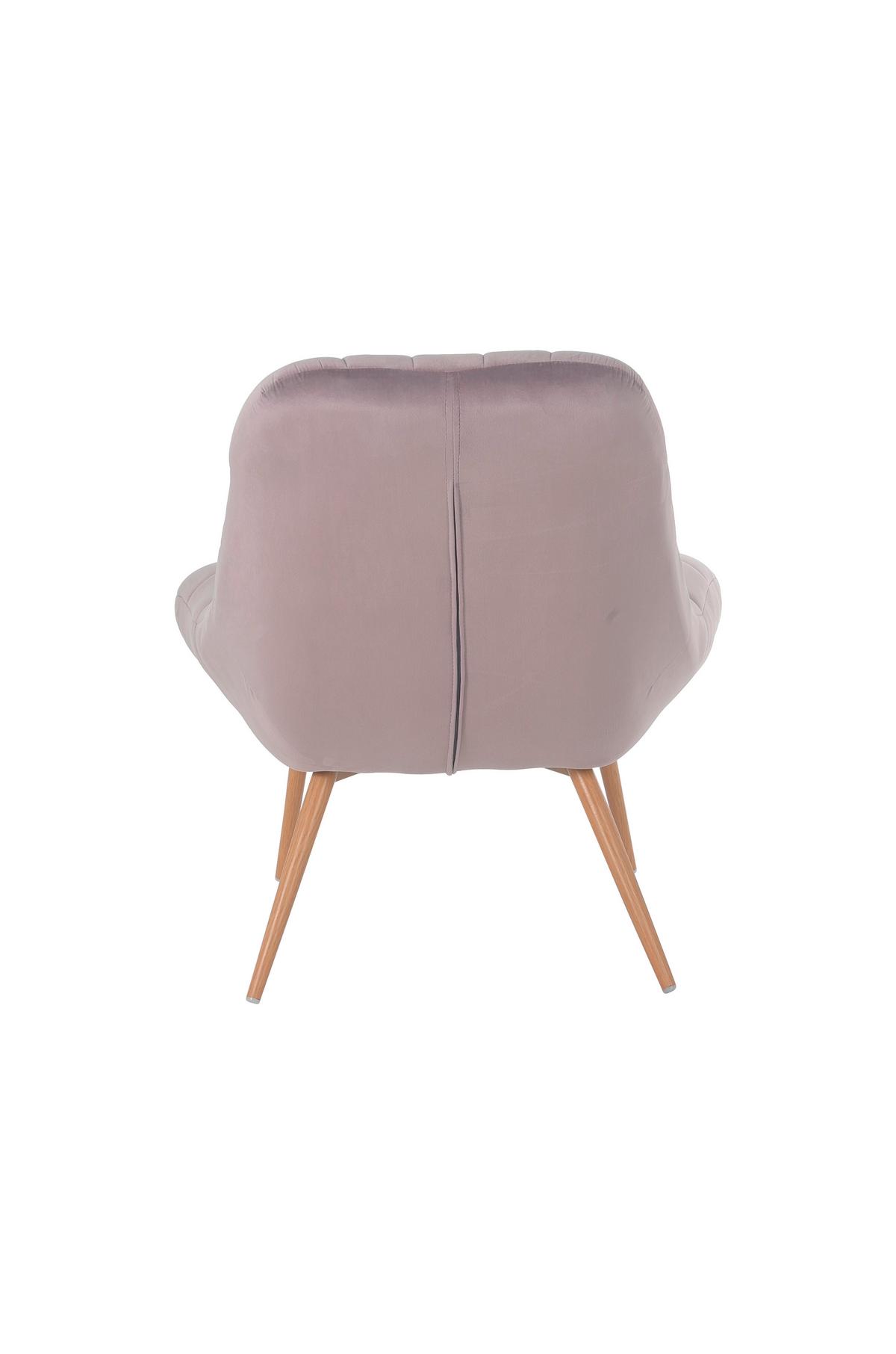 Xxl-sessel Rosa, Naturfarben B: 76 Cm - Naturfarben/Rosa, MODERN, Textil (76/85,6/85,6cm) - Livetastic