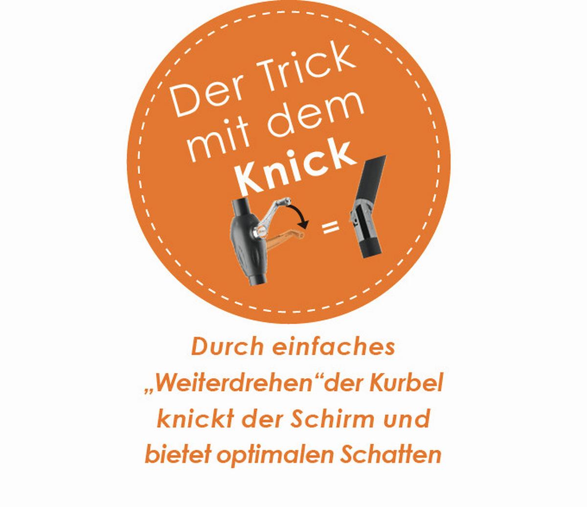 Sonnenschirm Orlando BxHxT: 270x250x270 cm Silbergrau - Anthrazit/Silberfarben, Basics, Textil/Metall (270/250/270cm) - Schneider