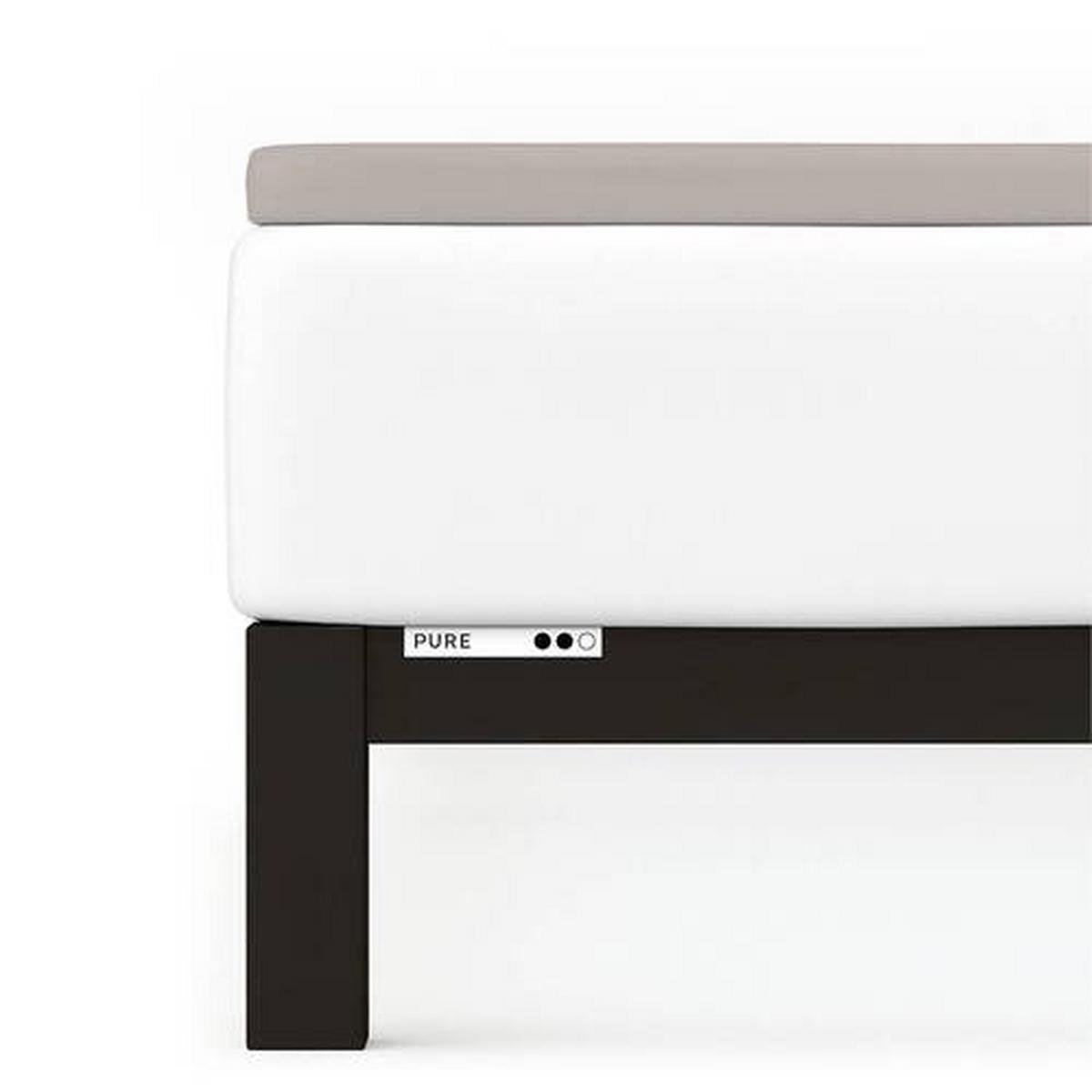 Topper-spannleintuch Pure Topper - Sandfarben, Basics, Textil (180-200/200-220cm) - Schlafgut