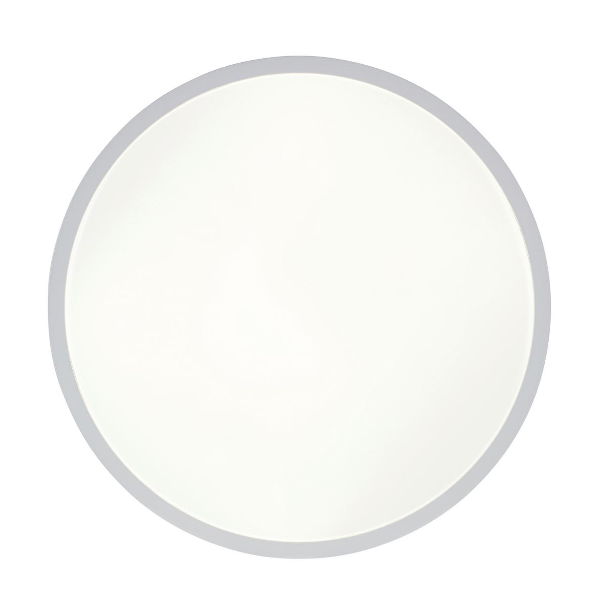 LED-Deckenleuchte, 4000k Cajus - Weiß, Basics, Kunststoff/Metall (29,5/4,2cm) - Luca Bessoni