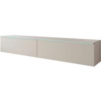 NÍZKA KOMODA VERA - sivá/kašmírová, Trend, kompozitné drevo/plast (180/30/33cm) - MID.YOU