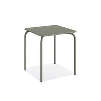 BALKONTISCH OLLY TERRASSENTISCH - Grün, Basics, Metall (70/70/73cm) - Gardenson