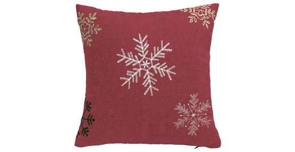 Zierkissen Noelle - Rot, ROMANTIK / LANDHAUS, Textil (38/38cm) - James Wood