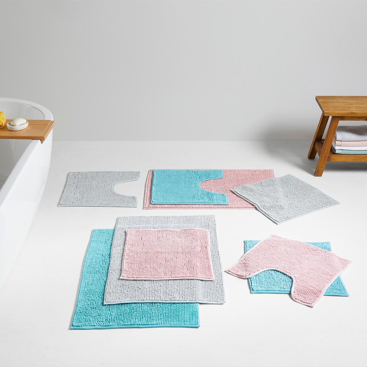 KÚPEĽŇOVÁ PREDLOŽKA Nelly, 60/90cm, ružová - ružová, textil - Modern Living