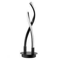 LED-Tischleuchte 4948/Ln - Schwarz, Design, Kunststoff/Metall (18/50cm)