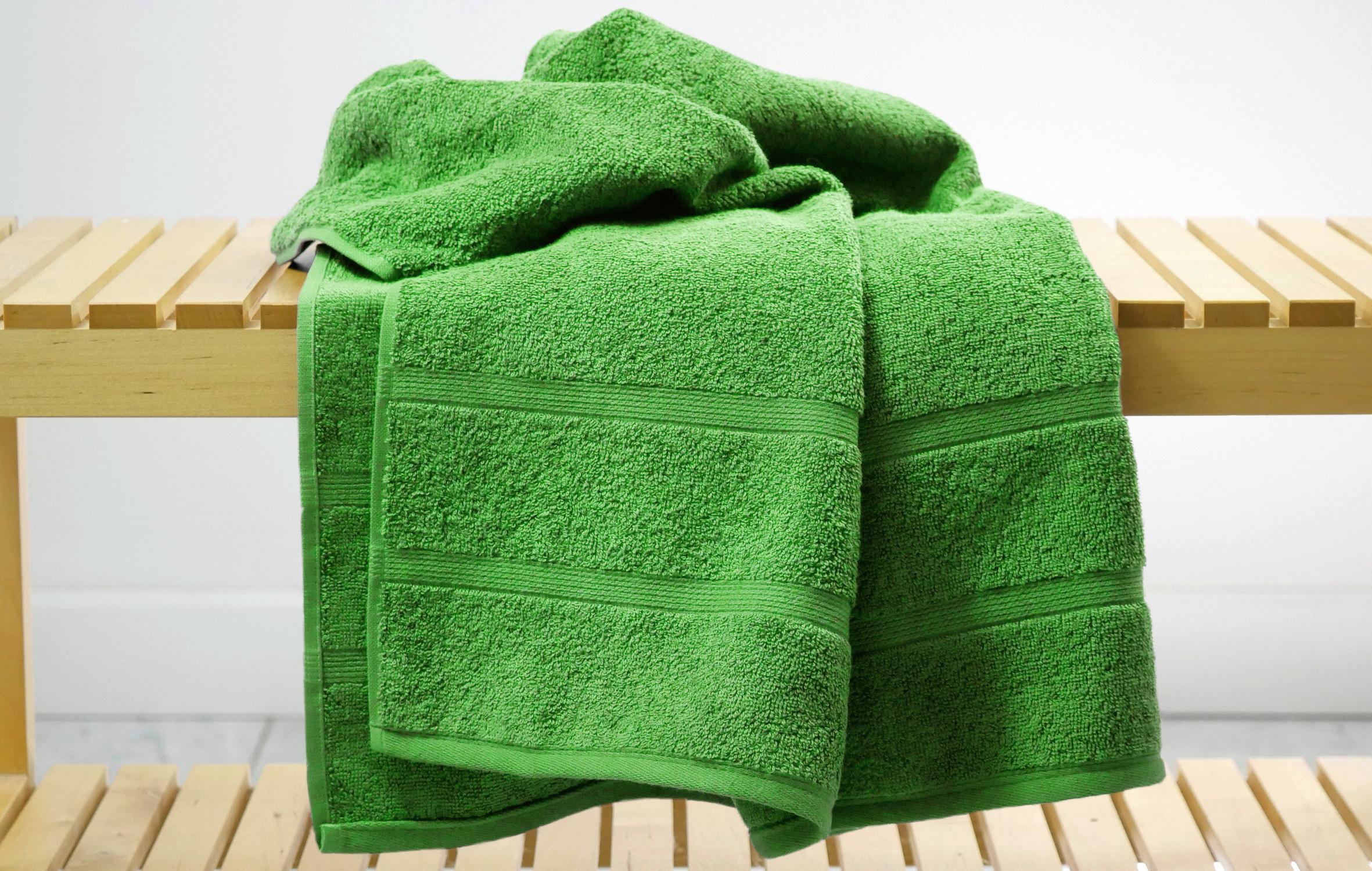 Kéztörlő Katharina - zöld, Lifestyle, textil (50/100cm) - Framsohn