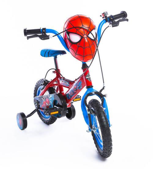 Kinderfahrrad Mit Stützrädern Huffy Spider-Man 12 - Blau, Basics, Metall (54/84,5/73,5cm)