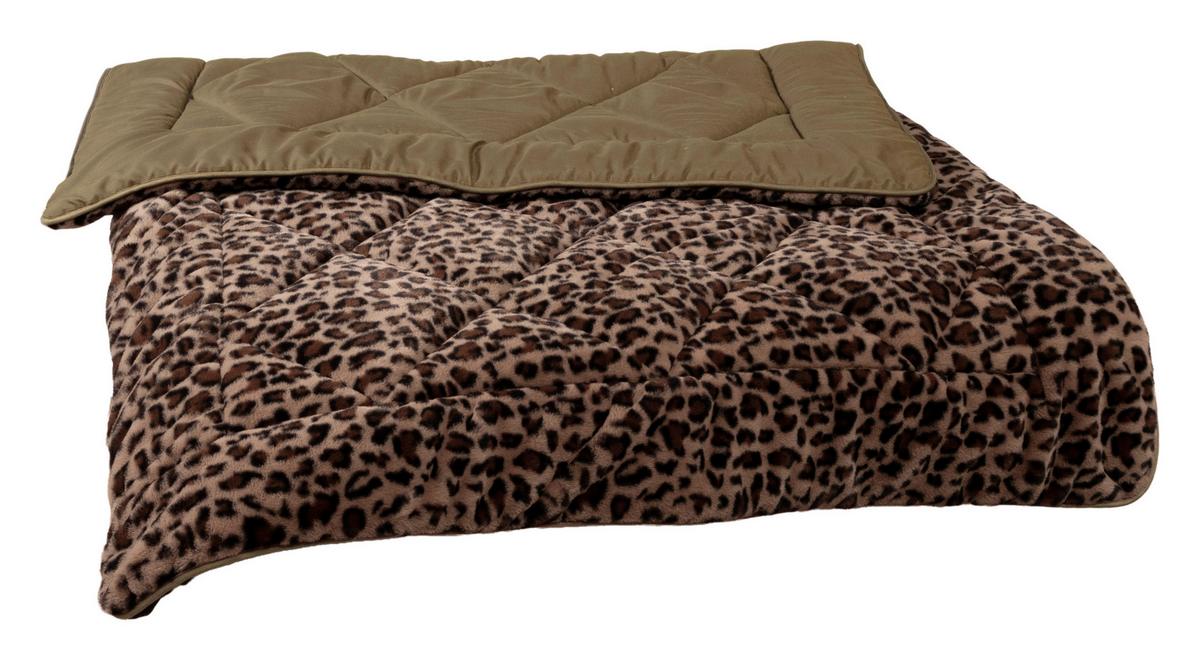 BETTDECKE LEON - Schwarz/Braun, ROMANTIK / LANDHAUS, Textil (140/200cm) - James Wood