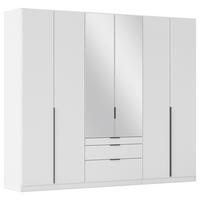 Drehtürenschrank Alabama Weiß B: 271 Cm - Weiß, MODERN, Holzwerkstoff (271/229/54cm) - Rauch Möbel