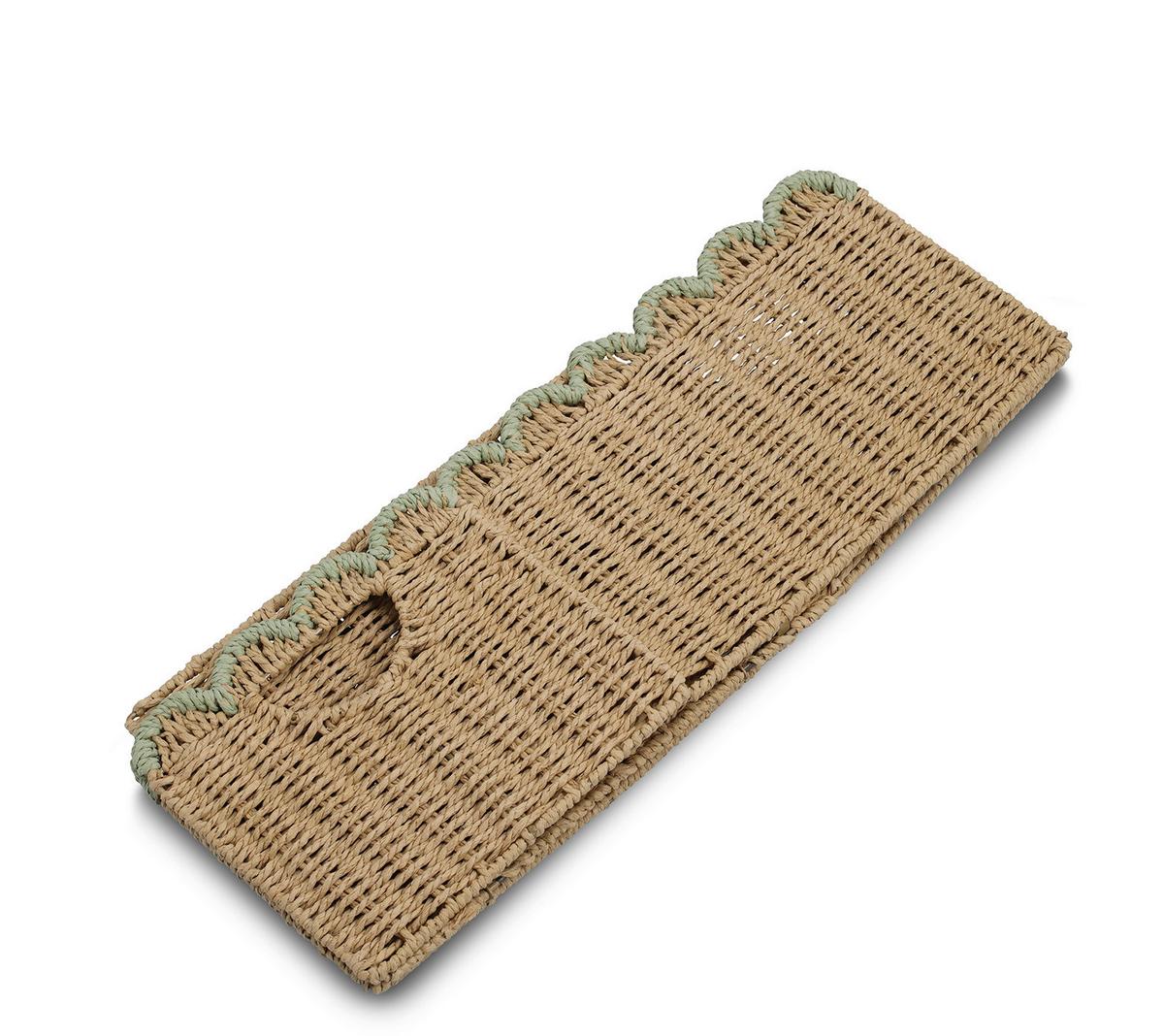 KORBSET Papier, BxHxT: ca. 40x30x30 cm - Naturfarben, Basics, Papier (40/30/30cm) - Zeller Present