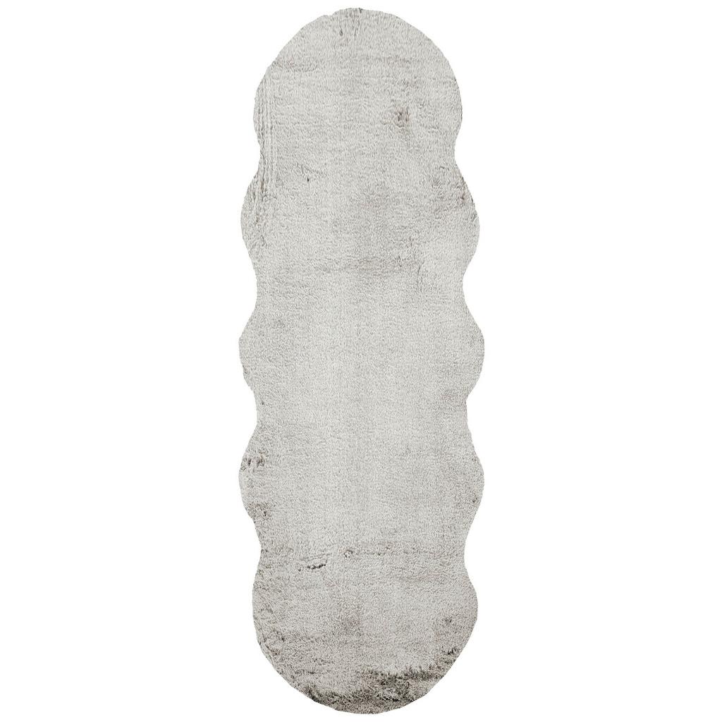 Fellteppich Misha Anthrazit 55x160 Cm