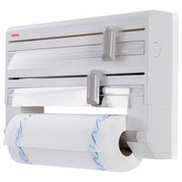 Küchenrollenhalter 3 in 1 Comfort Line, Wandmontage - Weiß, KONVENTIONELL, Kunststoff (42/10/27cm) - Leifheit