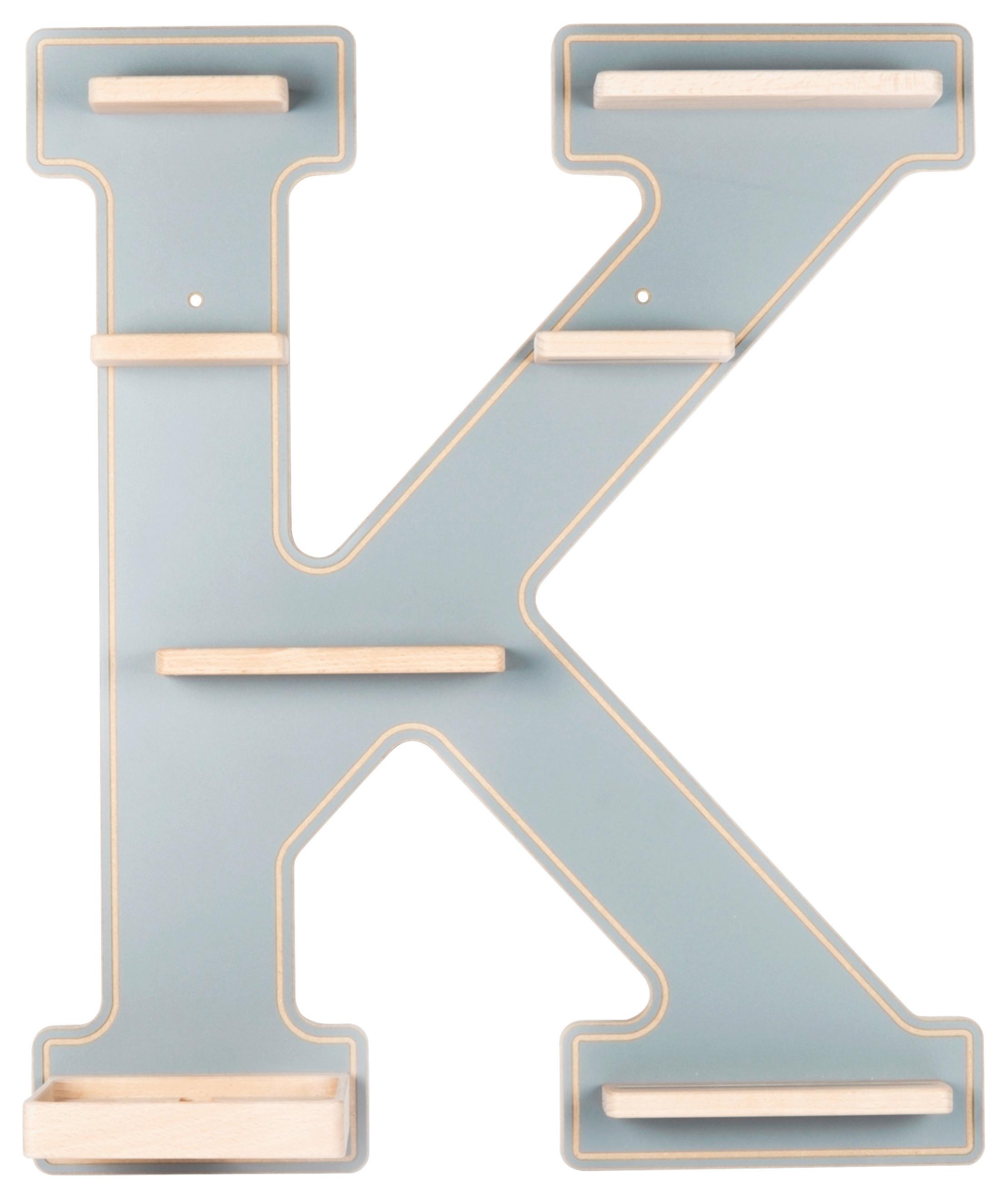 Kinderregal Boarti Grau B: 45 cm - Grau, MODERN, Holzwerkstoff (45/54/19cm) - MID.YOU