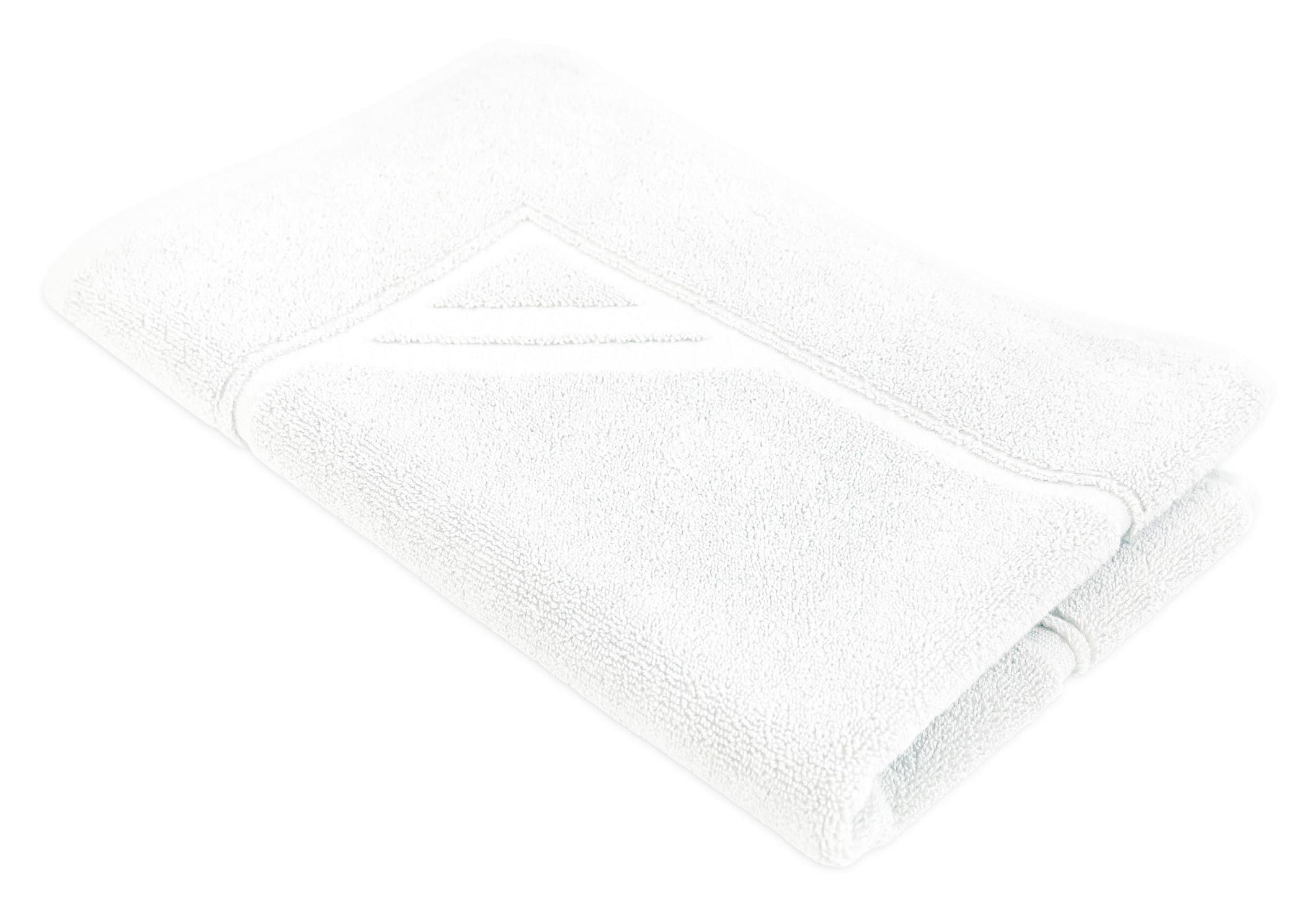 Badematte Katharina - Weiß, LIFESTYLE, Textil (50/70cm) - Framsohn