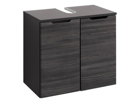 Waschtischunterschrank Belluno B:60 cm Lärche Dekor - Lärchefarben/Graphitfarben, Basics, Holzwerkstoff (60/54/35cm) Waschtischunterschrank Belluno B:60 cm Lärche Dekor - Lärchefarben/Graphitfarben, Basics, Holzwerkstoff (60/54/35cm)
