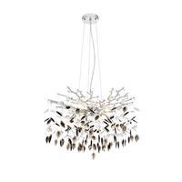 Hängeleuchte Christof - Klar/Chromfarben, Basics, Kunststoff/Metall (61/120cm) - James Wood