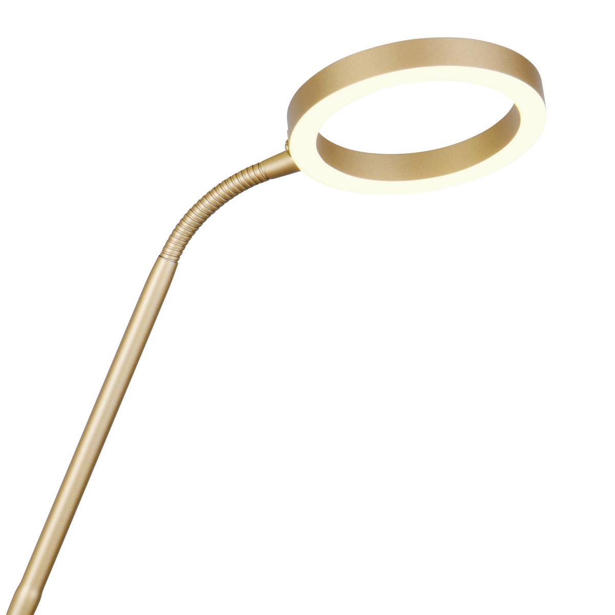 LED-Stehleuchte 449510279 Willis - Goldfarben, Design, Metall (40/180cm) - Trio Leuchten