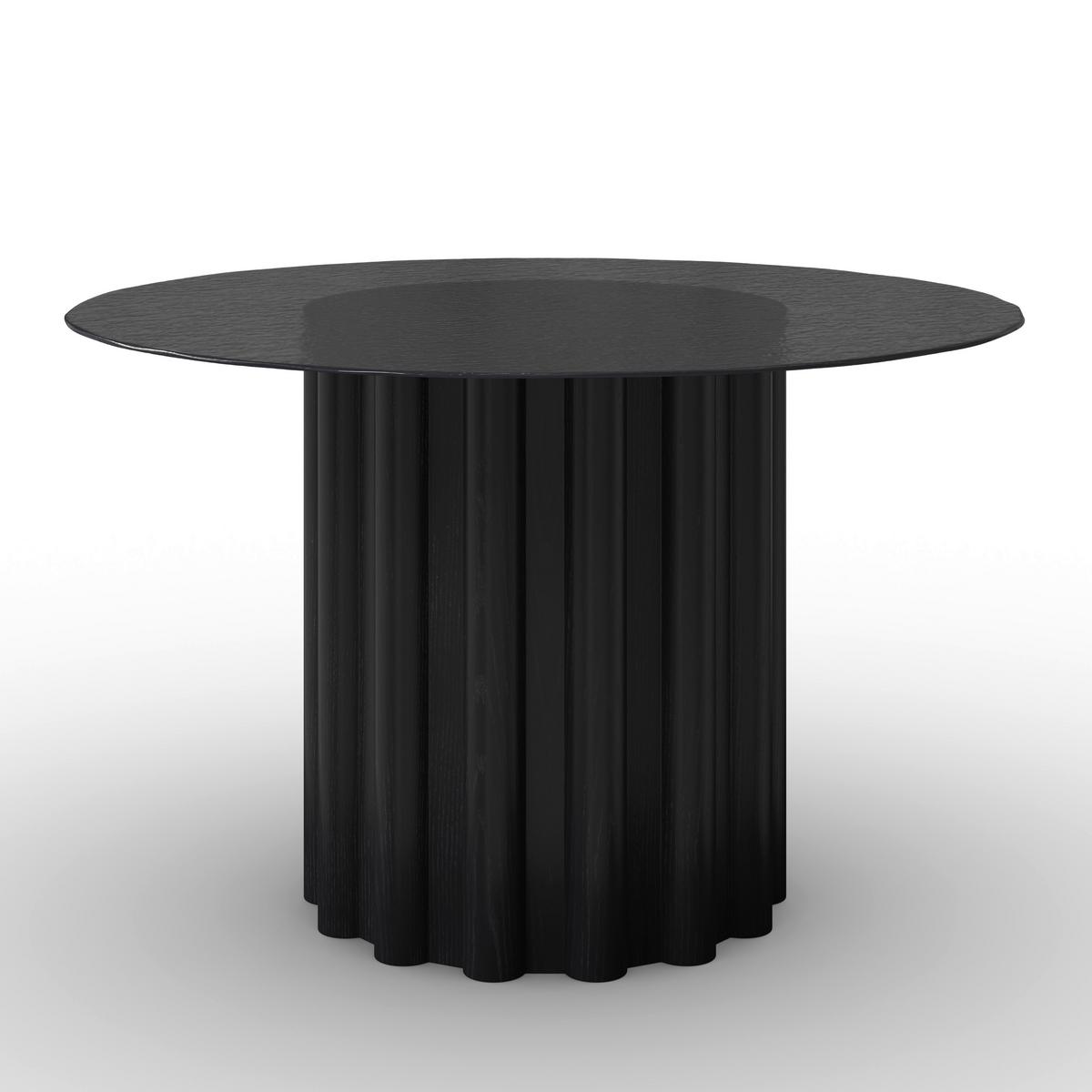 Jídelní stůl Zelia, P: 120  cm - černá, Moderní, dřevo/kompozitní dřevo (120/75/120cm) - Bessagi Home