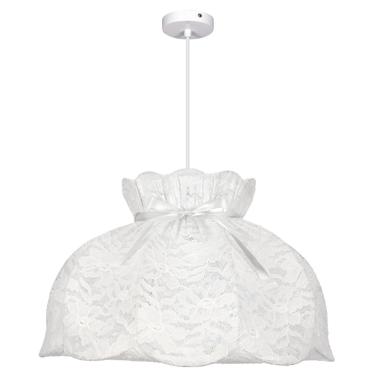 Pendelleuchte 31-39408 Rossini - Weiß, KONVENTIONELL, Textil/Metall (52/52/130cm)