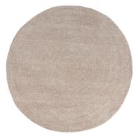Webteppich Beige Blanca Rund Ø 150 Cm - Beige, Textil (150cm) - James Wood