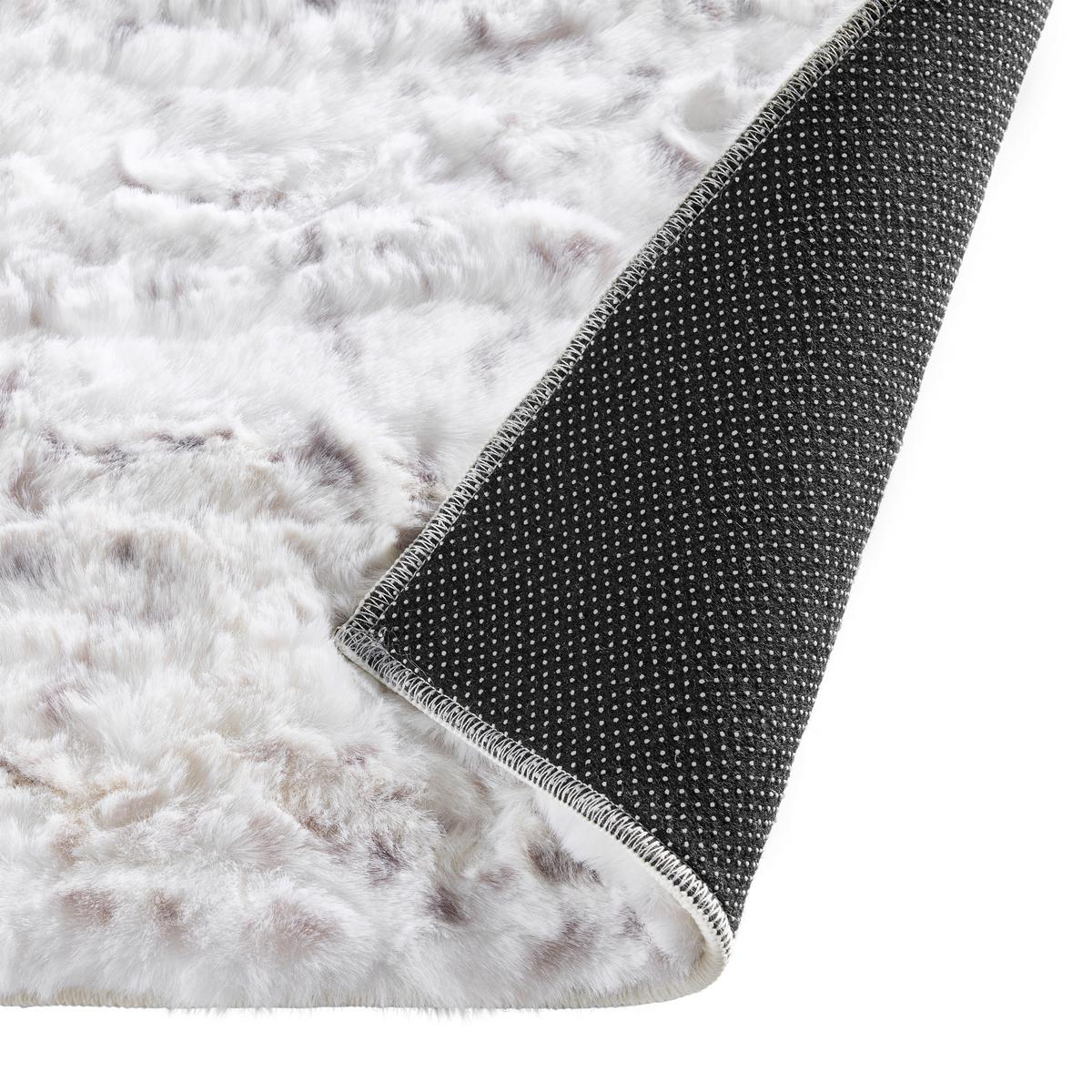 UMĚLÁ KOŽEŠINA POLAR LUXE - bílá/černá, Konvenční, textil (130/190cm) - Mömax