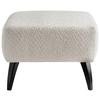 Hocker Colori Weiß B: 66 Cm - Schwarz/Weiß, MODERN, Holz/Textil (66/44/66cm) - MID.YOU