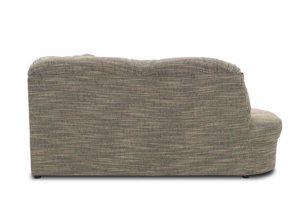 Ecksofa Mit Schlaffunktion Papenburg Grau/weiß - Schwarz/Weiß, KONVENTIONELL, Textil (180/243cm) - MID.YOU