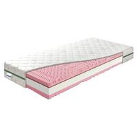 Obojstranný matrac Pink Kokos, H3/ H4, V: 23cm - biela/zelená, Lifestyle, textil (80/200cm) - Spimsi