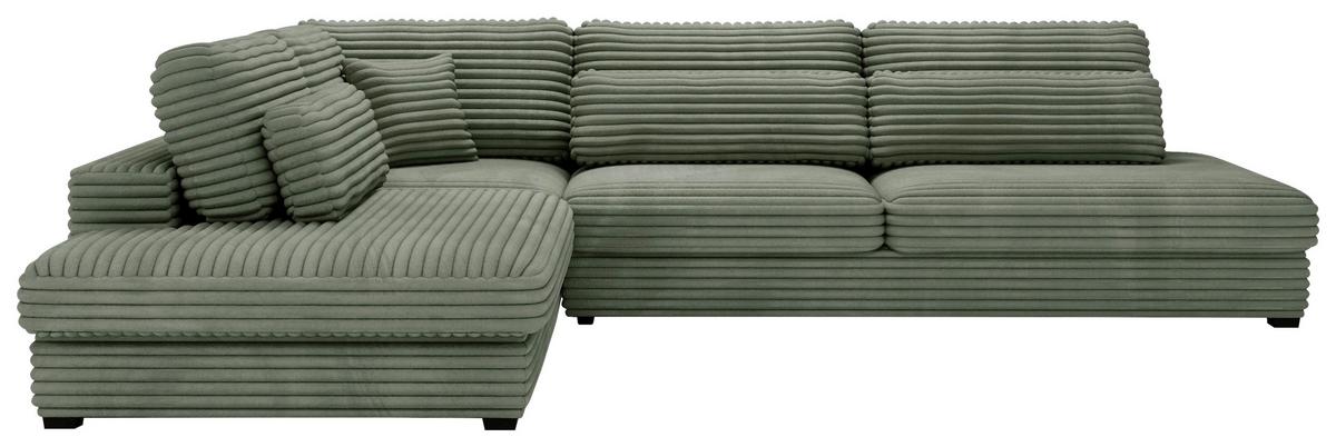 Sven Grün S: 244x332 Cm - Schwarz/Grün, Design, Textil (244/332cm) - Livetastic