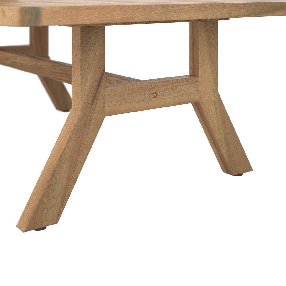 Loungegarnitur Talinn - Akaziefarben, MODERN, Holz (100/65/36cm) - Beldano