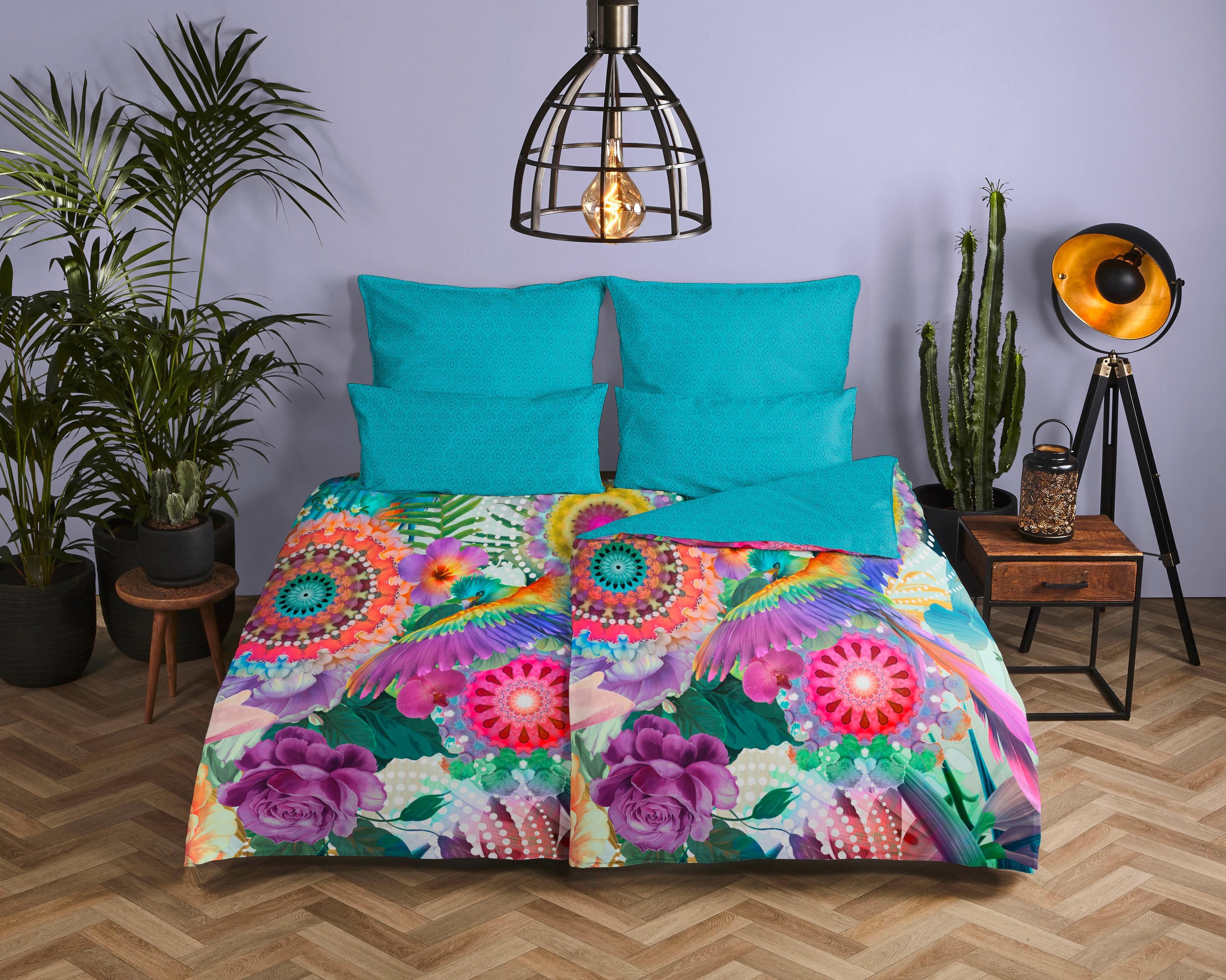 Bettwäsche Aviva Multicolor 140x200 cm - Multicolor, Trend, Textil (140/200cm)
