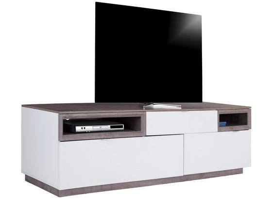 TV-Element Nagos - Eichefarben/Weiß, MODERN, Holzwerkstoff (200/52,8/49,4cm) TV-Element Nagos - Eichefarben/Weiß, MODERN, Holzwerkstoff (200/52,8/49,4cm)