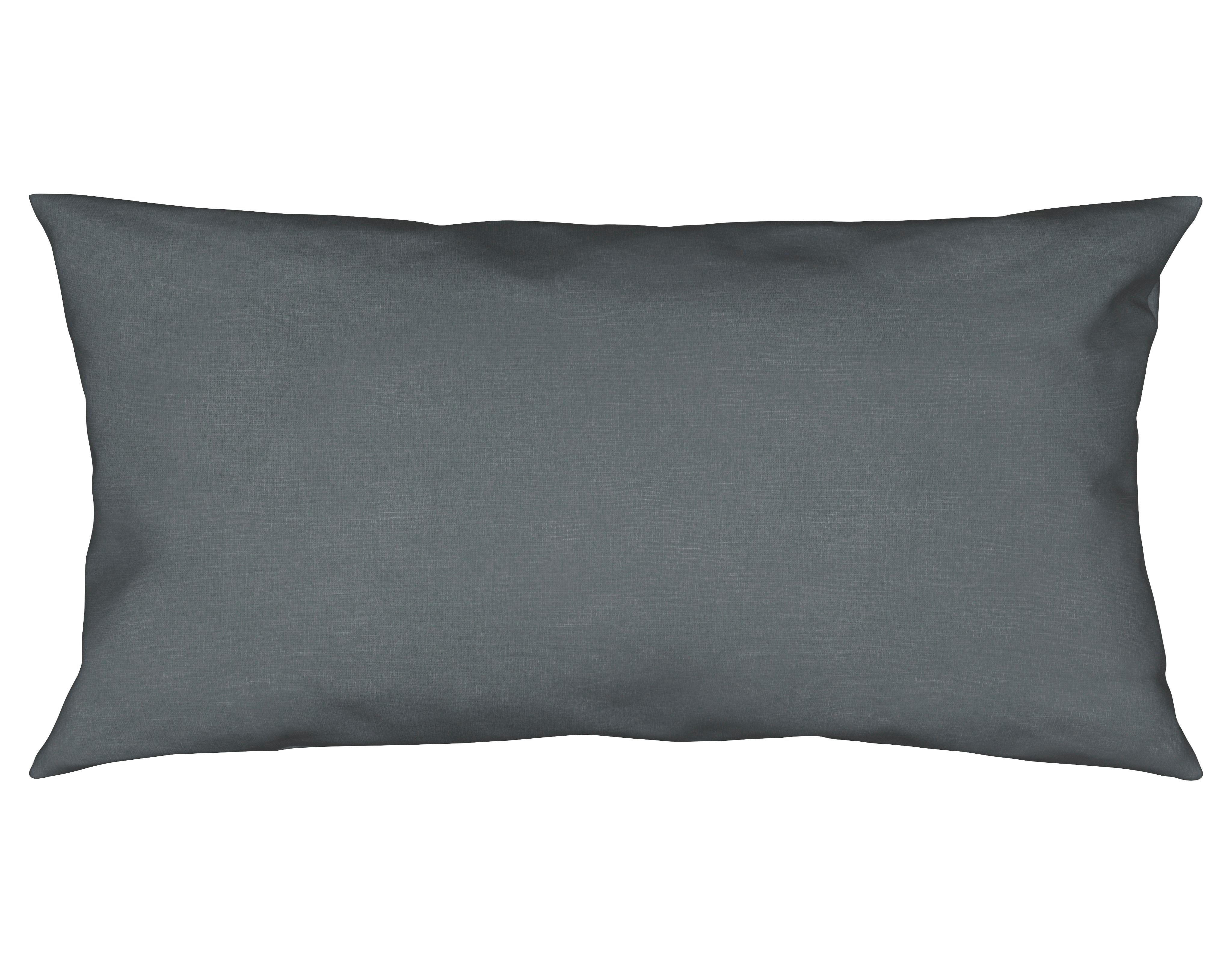 Obliečka na vankúš Annika, 40/80cm, antracitová - antracitová, textil (40/80cm) - Modern Living