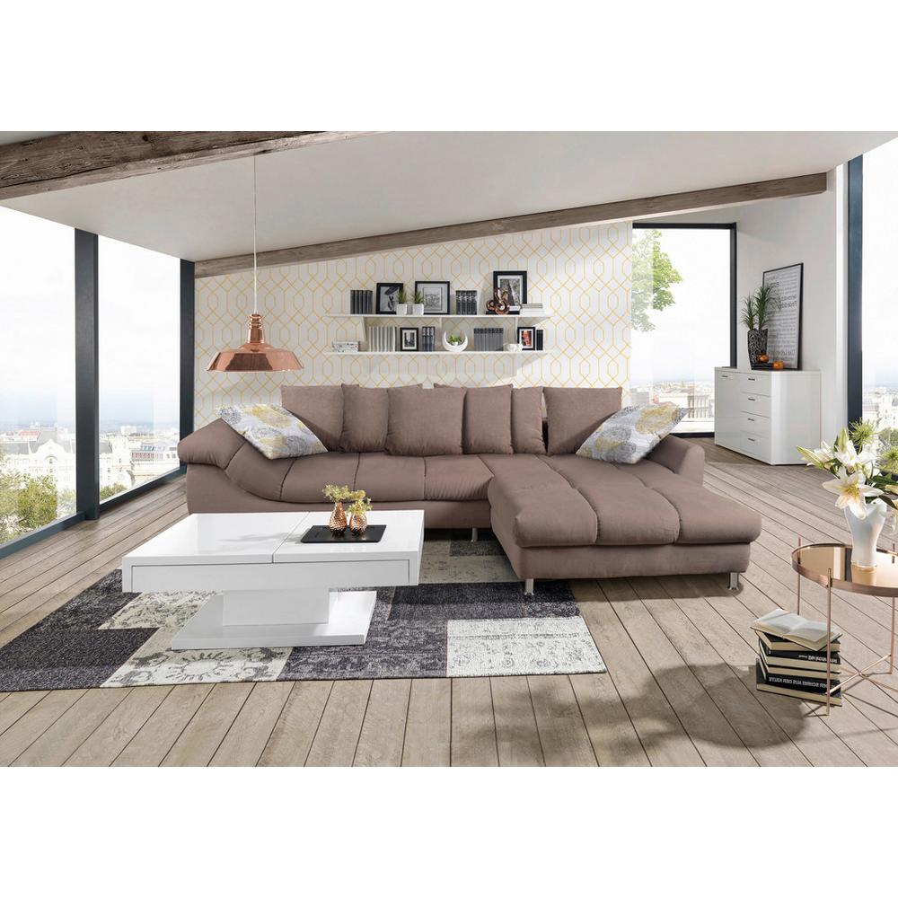 Sedacia súprava MANHATTAN, hnedá farba