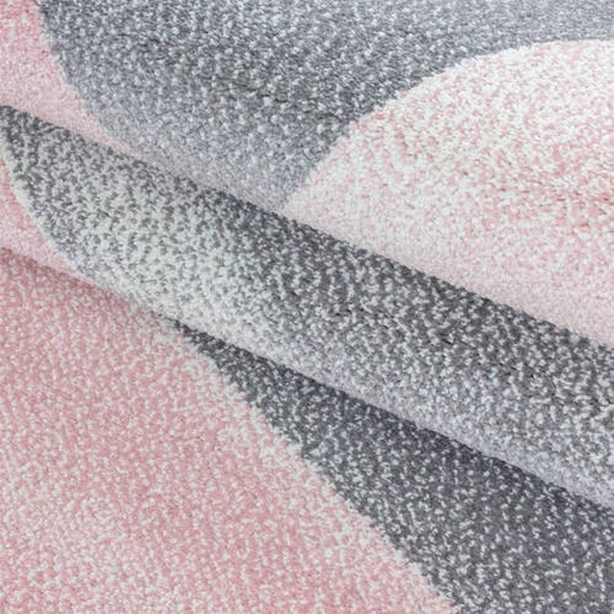 Webteppich Beta - Rosa, Basics, Textil (200/290cm) - Novel