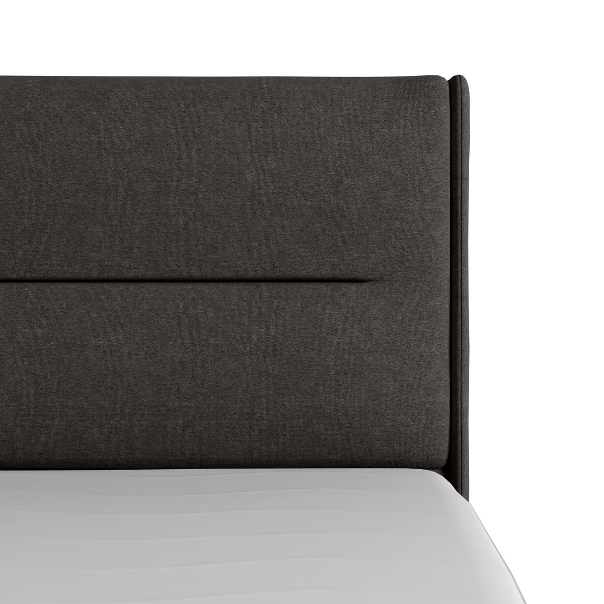 Boxspringbett Mit Bettkasten Kyoto Anthrazit 180x200 - Anthrazit, MODERN, Holz/Kunststoff (180/200cm) - MID.YOU