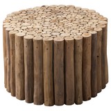 Couchtisch D: ca. 60 cm Naturfarben - Naturfarben, Basics, Holz (60/40cm)