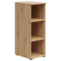 Regál MULTISTAURAUM - antracitová/dub artisan, Moderní, kompozitní dřevo/plast (30/83/40cm)